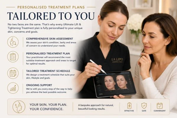 book a consultation about your ultimate lift and tighten treatment Greater London (Sutton)