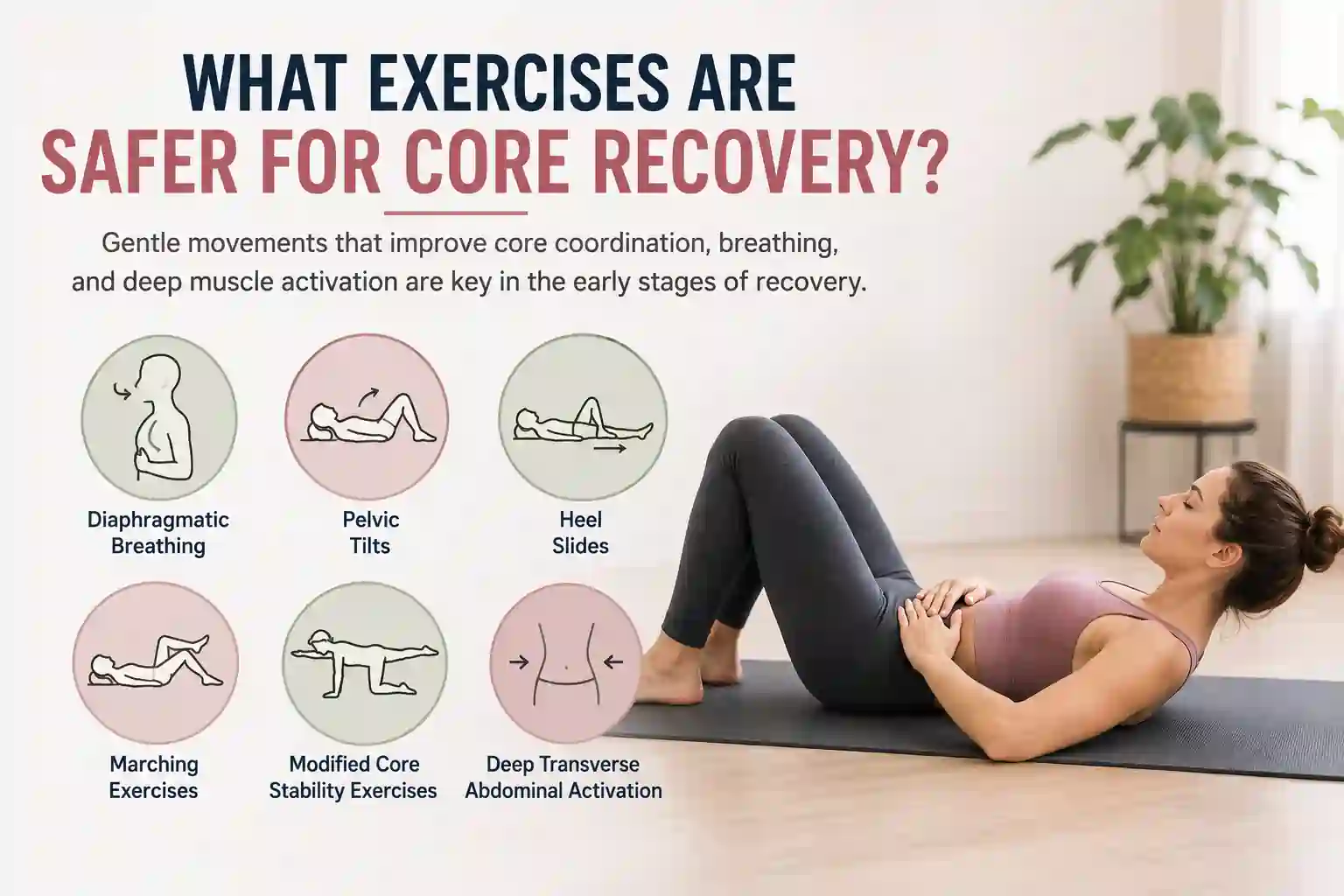 What Exercises Are Safer for Core Recovery Greater London (Sutton)